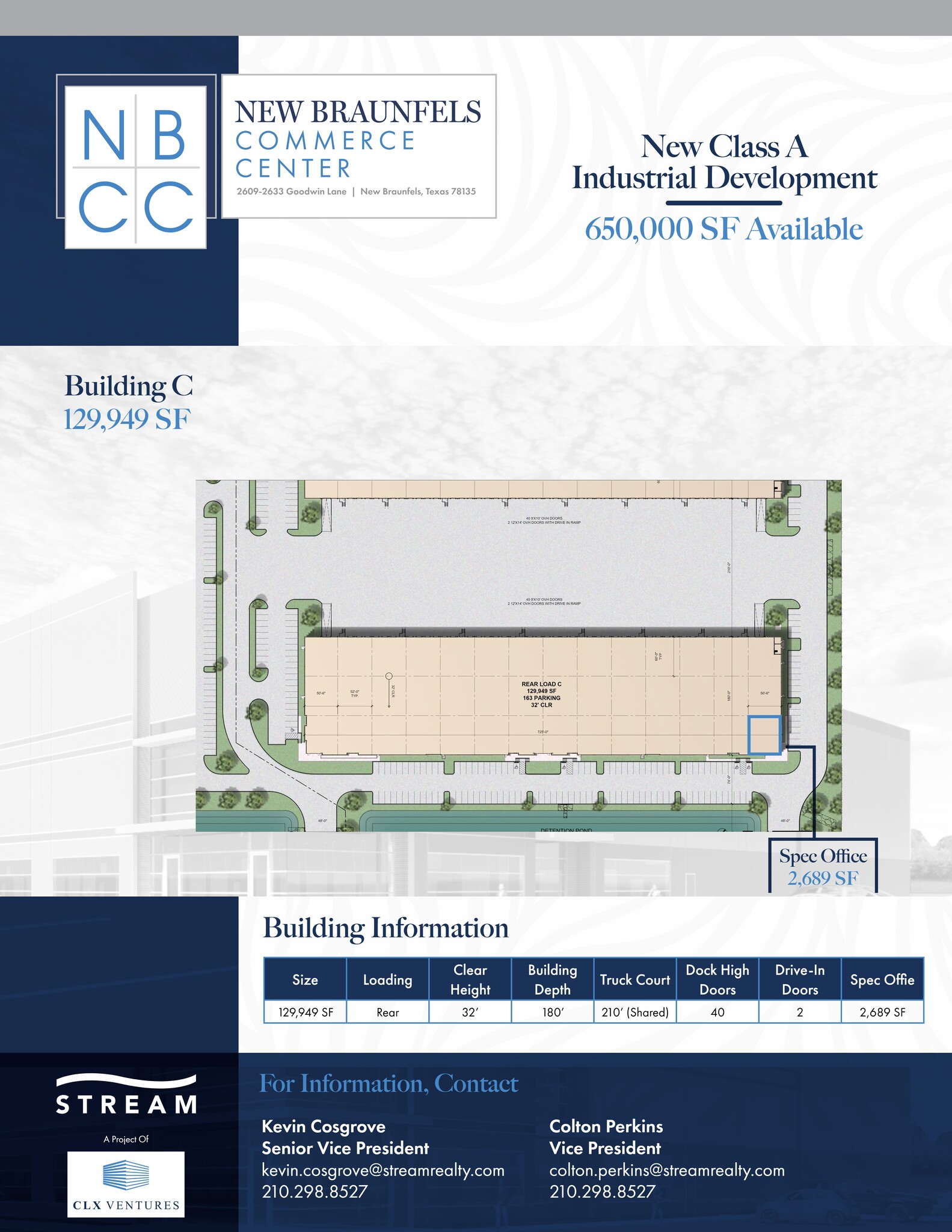 2633 Goodwin Ln, New Braunfels, TX à louer Plan de site- Image 1 de 3