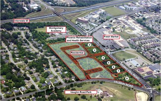 Plus de détails pour Windsor Hill Park Portfolio Of 7 Lots, Montgomery, AL - Terrain à vendre