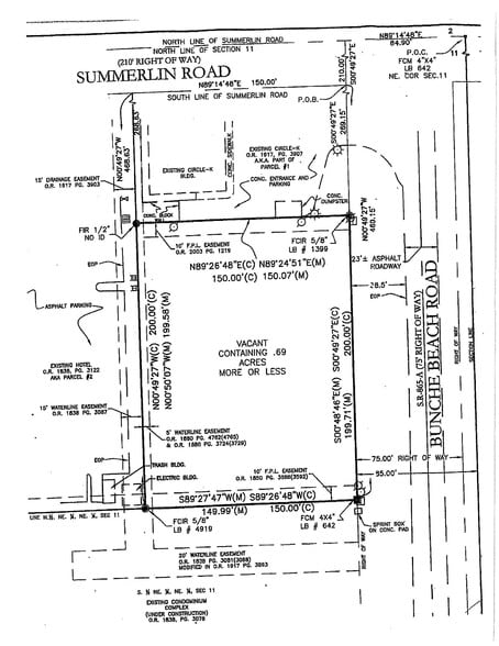 17060 John Morris Rd, Fort Myers, FL for sale - Plat Map - Image 3 of 4