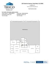 3159-3169 Red Hill Ave, Costa Mesa, CA à louer Plan d’étage- Image 2 de 2