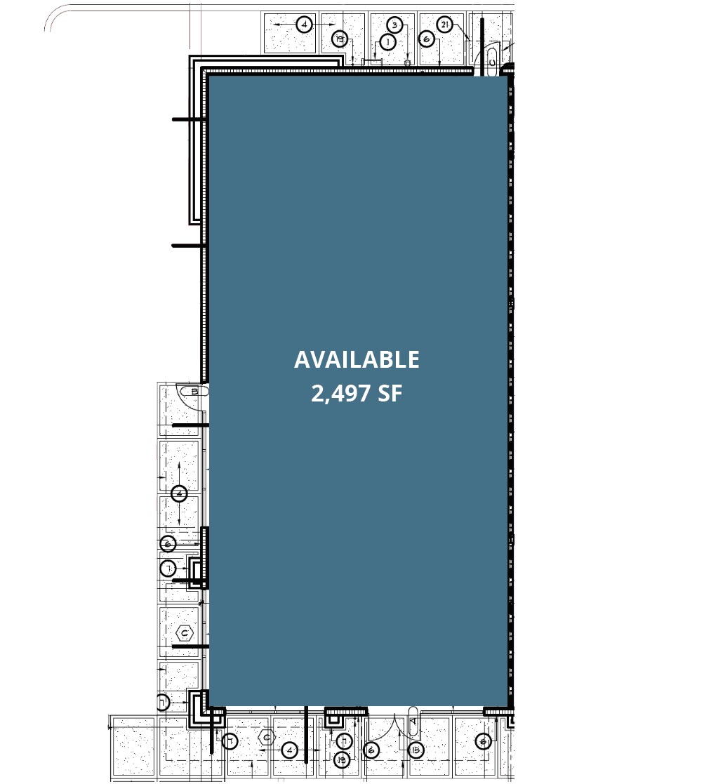 6578 N US Highway 41, Apollo Beach, FL à louer Plan d’étage- Image 1 de 1