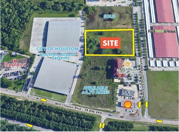 Will Clayton Pky, Houston, TX à vendre - Plan de site - Image 2 de 5