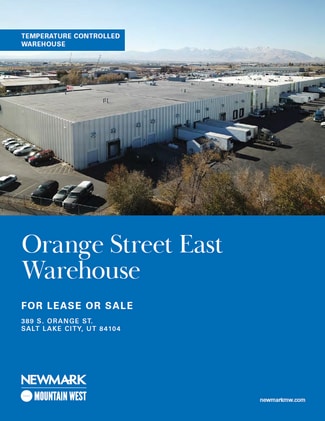 More details for 389 Orange st, Salt Lake City, UT - Industrial for Lease
