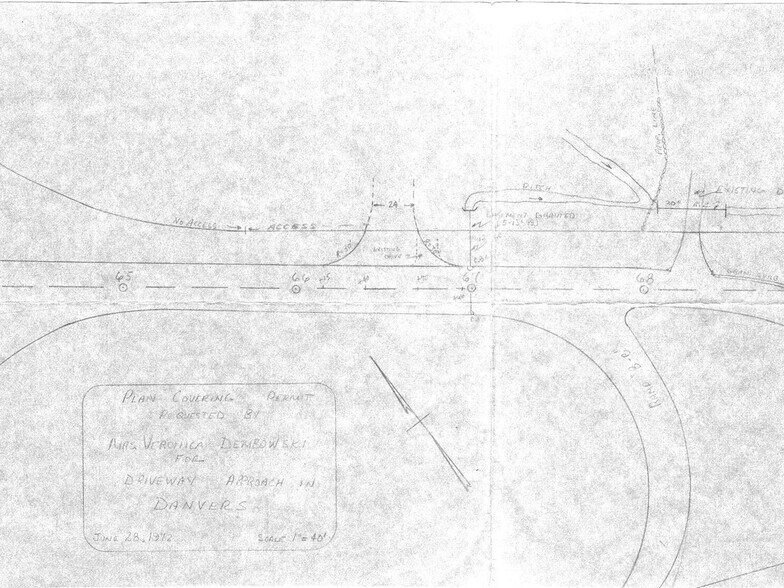 195 Andover St, Danvers, MA à vendre - Plan de site - Image 3 de 9