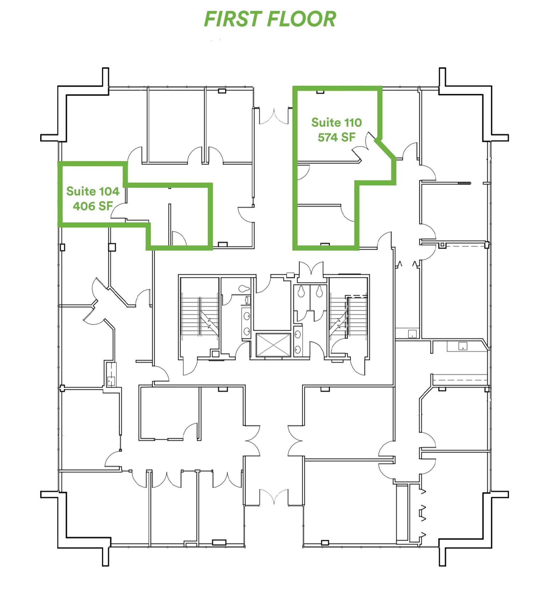 7410 Blanco Rd, San Antonio, TX à louer Plan d’étage- Image 1 de 1