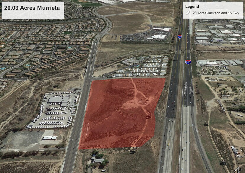 0 Jackson Ave, Murrieta, CA à vendre - Photo du bâtiment - Image 3 de 6