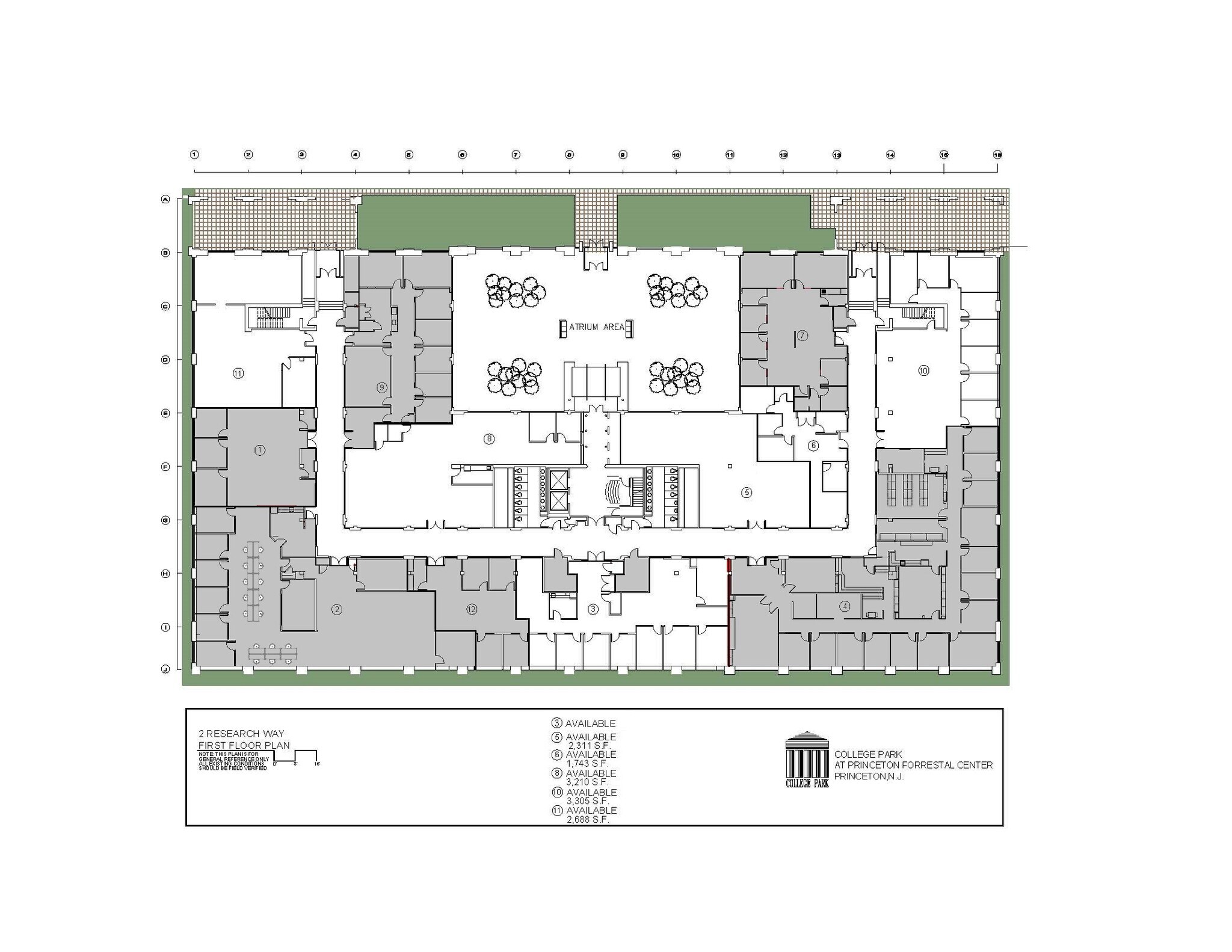 4 Research Way, Princeton, NJ for lease Floor Plan- Image 1 of 1