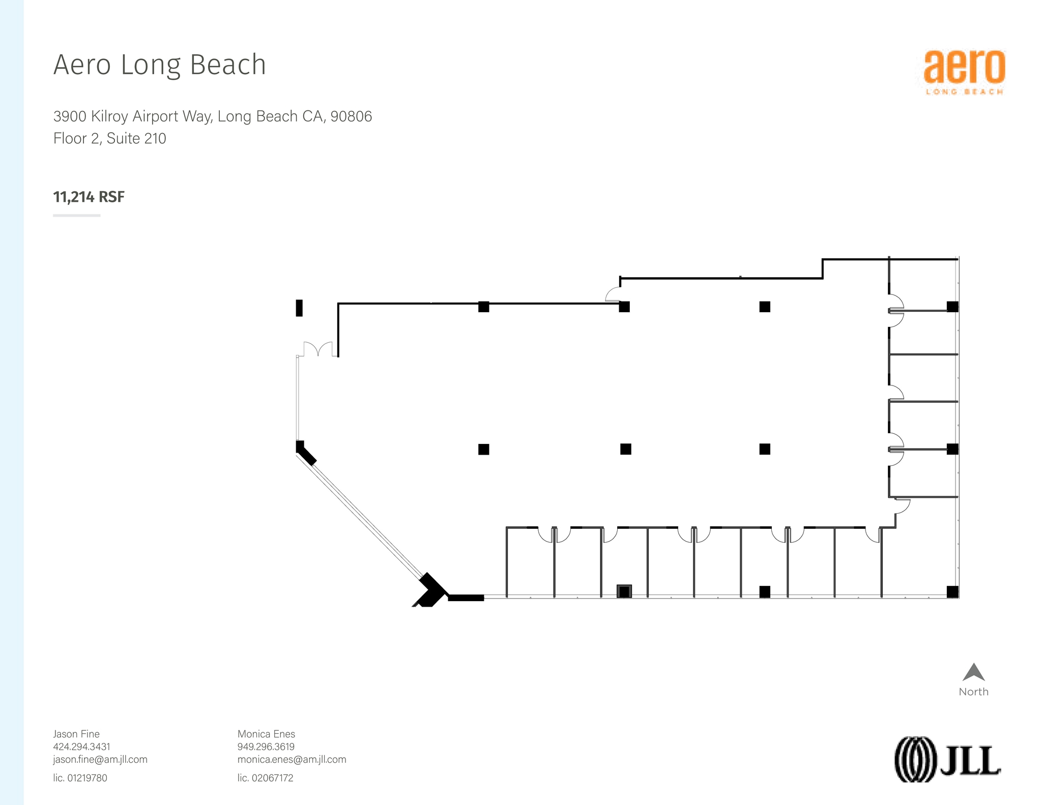3900 Kilroy Airport Way, Long Beach, CA for lease Floor Plan- Image 1 of 1