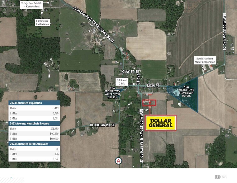 2570 New Middletown Elizabeth Rd SE, New Middletown, IN à vendre - Photo du bâtiment - Image 3 de 4