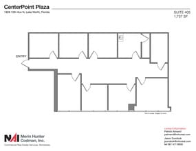 1926 10th Ave N, Lake Worth, FL à louer Plan d’étage- Image 1 de 1