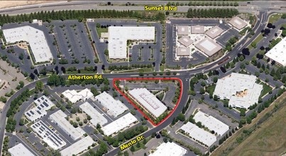 500 Menlo Dr, Rocklin, CA - Aerial  map view