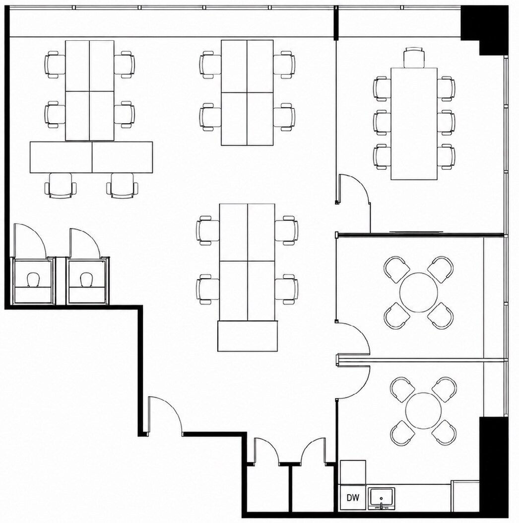 155 University Ave, Toronto, ON à louer Plan d’étage- Image 1 de 7