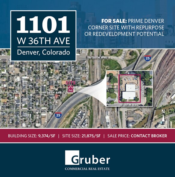 1101 W 36th Ave, Denver, CO à louer - Photo du bâtiment - Image 2 de 7