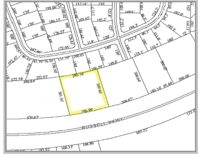 Russell Pky, Warner Robins, GA for sale - Plat Map - Image 2 of 2