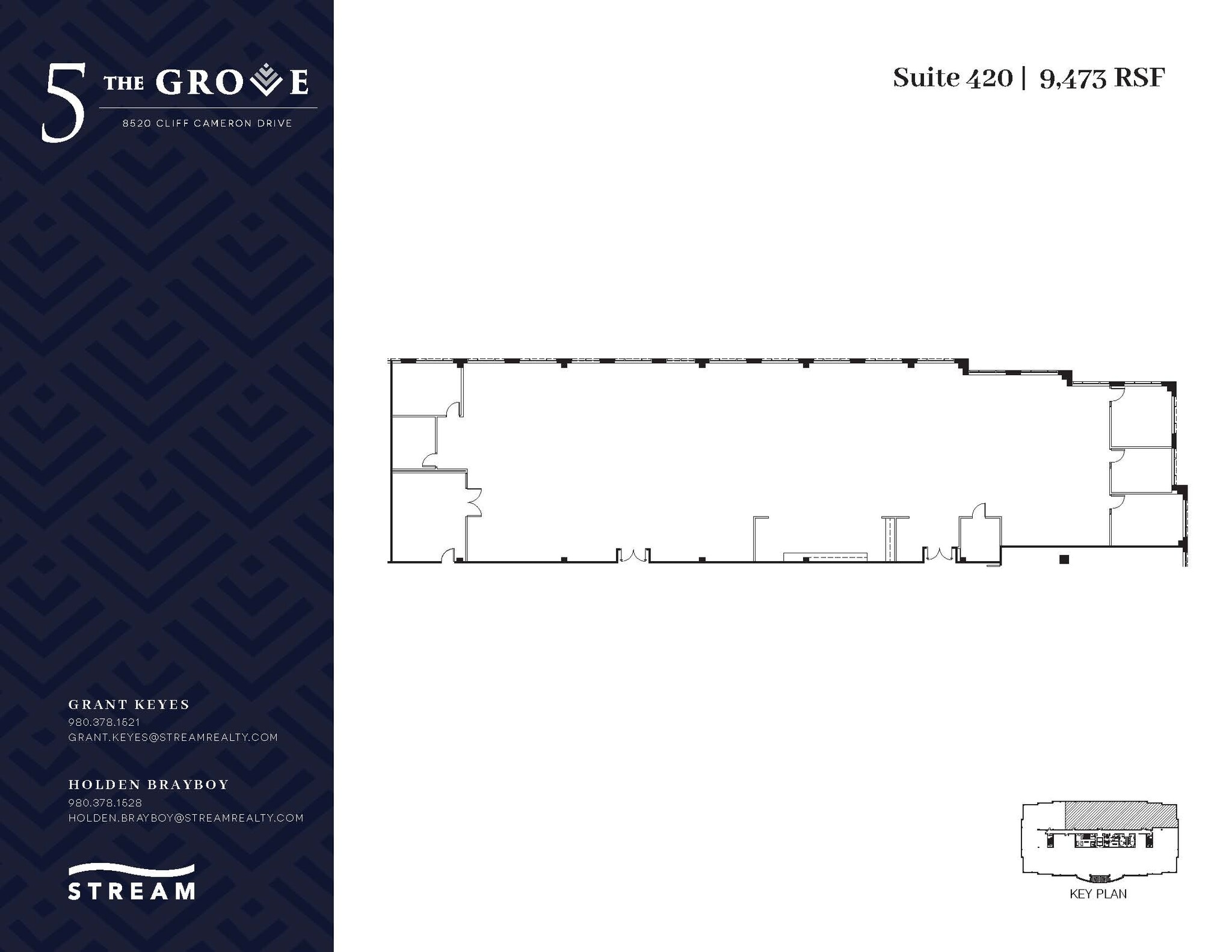 8520 Cliff Cameron Dr, Charlotte, NC for lease Floor Plan- Image 1 of 2