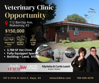 More details for 112 Barclay Ave, Wa Keeney, KS - Retail for Sale