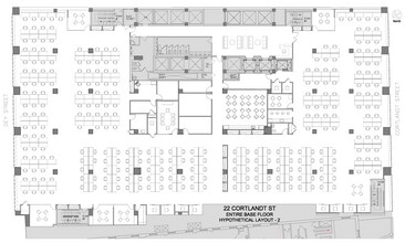 22 Cortlandt St, New York, NY for lease Floor Plan- Image 2 of 3