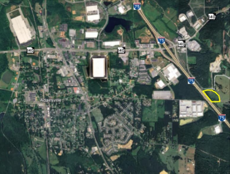 825 Mitchell NW Rd, Adairsville, GA for sale - Aerial - Image 3 of 4