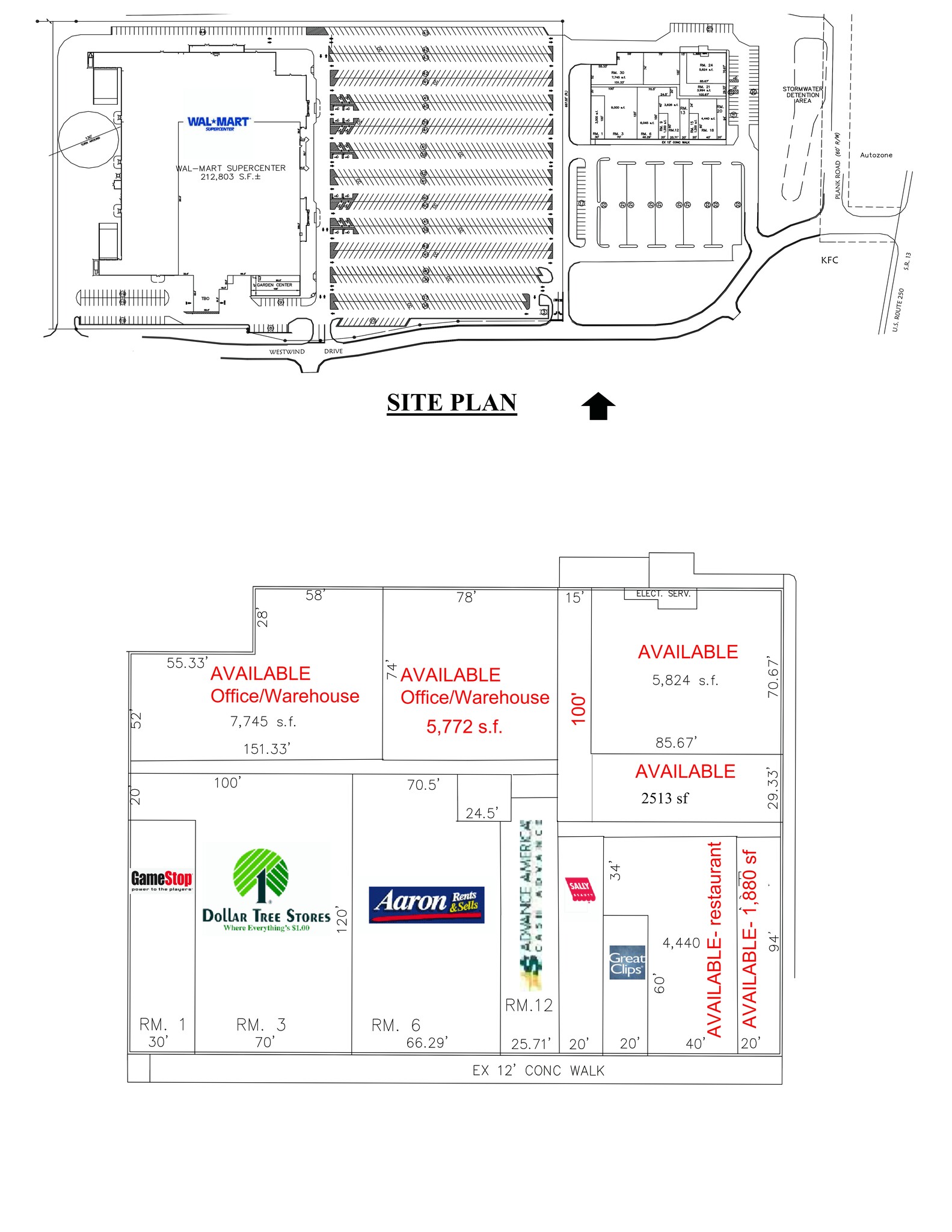 101 Plank Rd, Norwalk, OH à louer Plan de site- Image 1 de 1