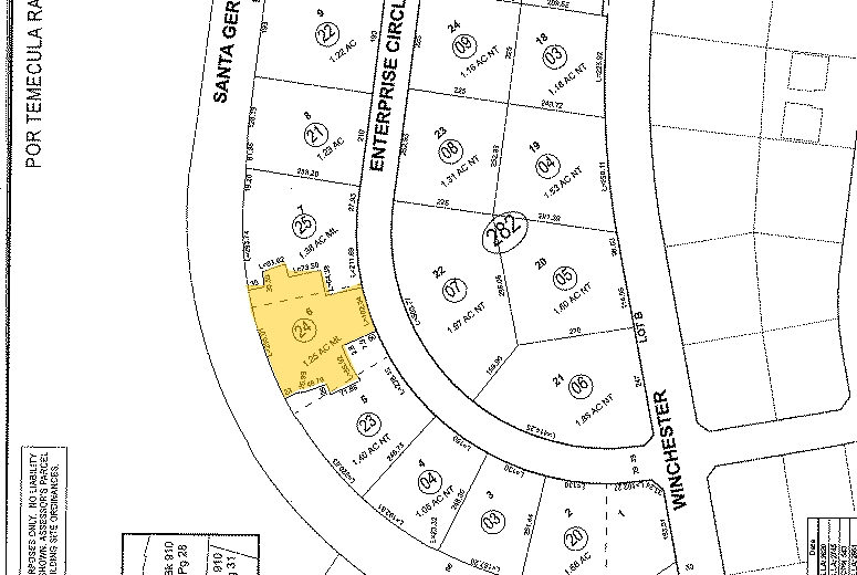 41743 Enterprise Cir N, Temecula, CA for lease - Plat Map - Image 2 of 17