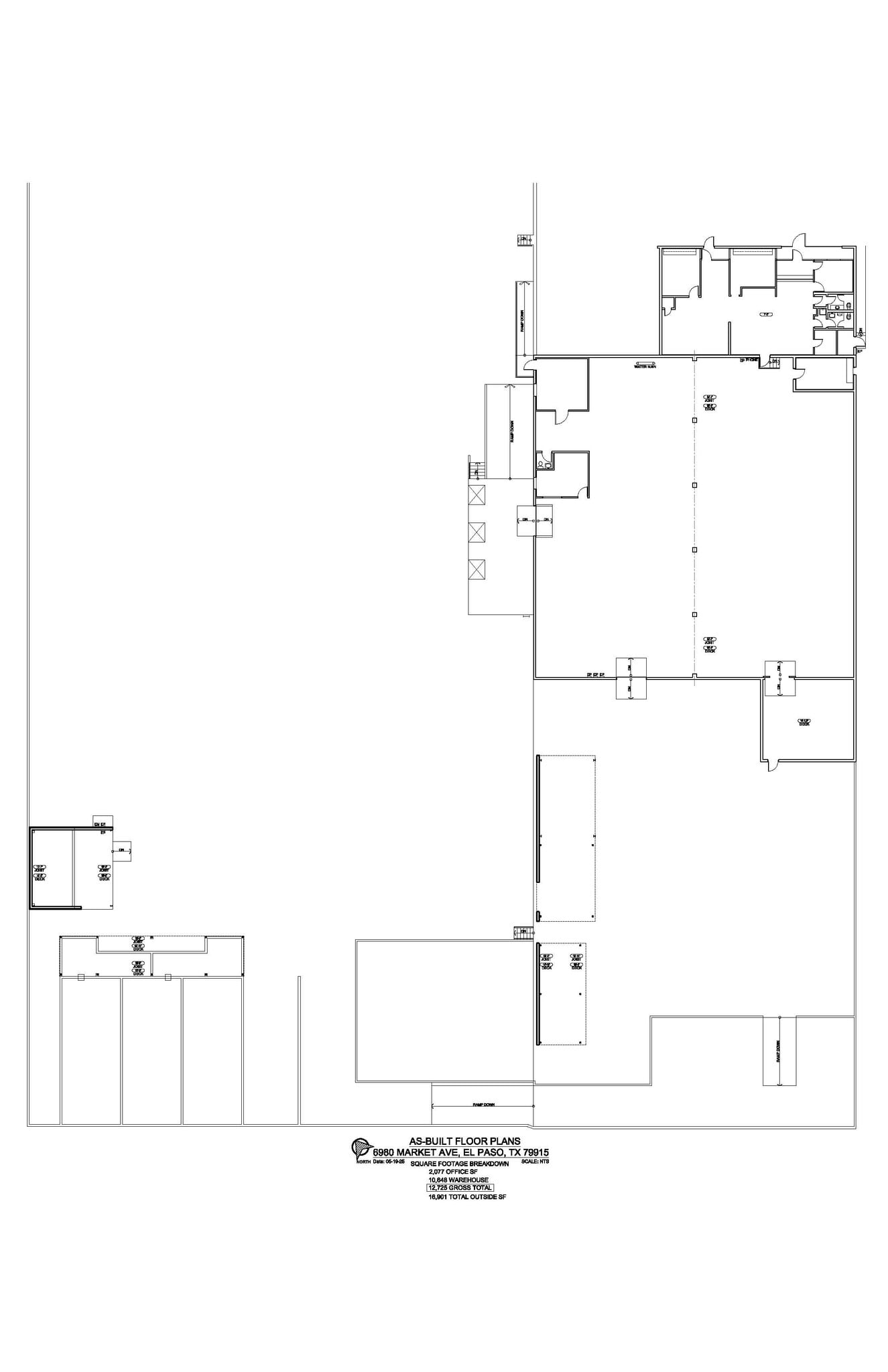 6980 Market Ave, El Paso, TX for sale Floor Plan- Image 1 of 1