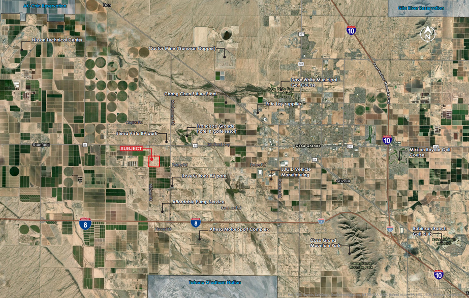 Peters Rd, Casa Grande, AZ for lease - Aerial - Image 1 of 2