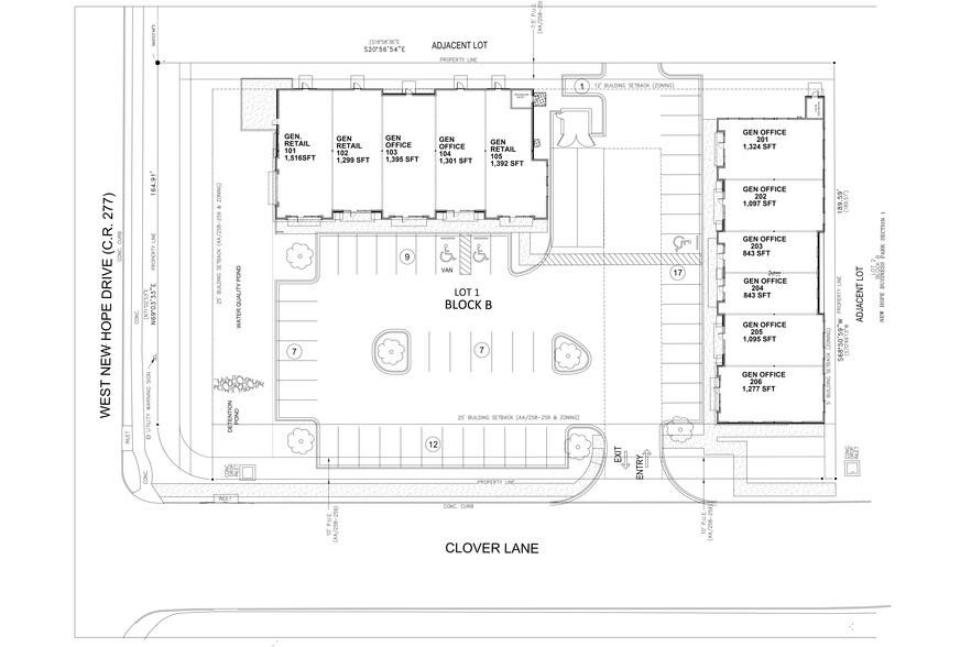 700 W New Hope Dr, Cedar Park, TX à louer - Plan de site - Image 1 de 16