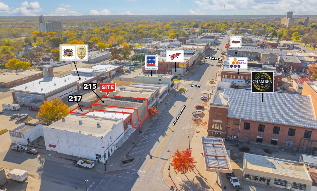 217 N Washington Ave, Wellington, KS à vendre Photo du bâtiment- Image 1 de 11
