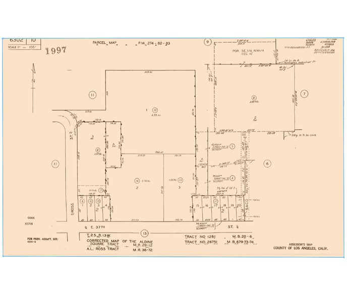 2901 Saco St, Vernon, CA à louer - Plan cadastral - Image 3 de 3