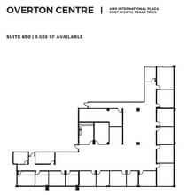 4150 International Plz, Fort Worth, TX à louer Plan d’étage- Image 1 de 1