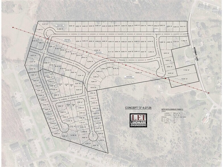 979 Moorman Ln, Bowling Green, KY à vendre - Plan de site - Image 3 de 3