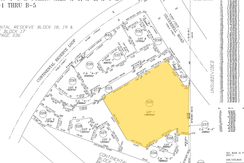 8333 N Silverbell Rd, Tucson, AZ à vendre Plan cadastral- Image 1 de 1