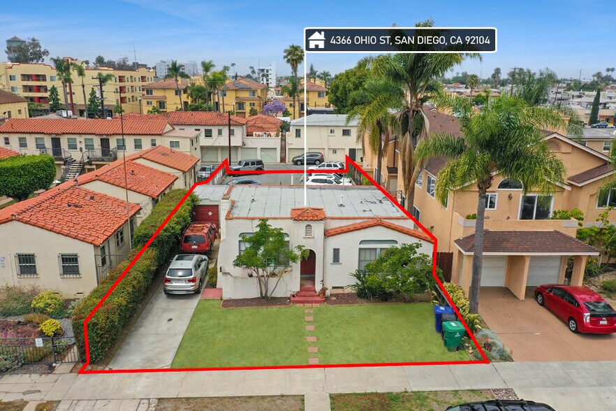 4366 Ohio Street, San Diego, CA à vendre - Photo du bâtiment - Image 2 de 8