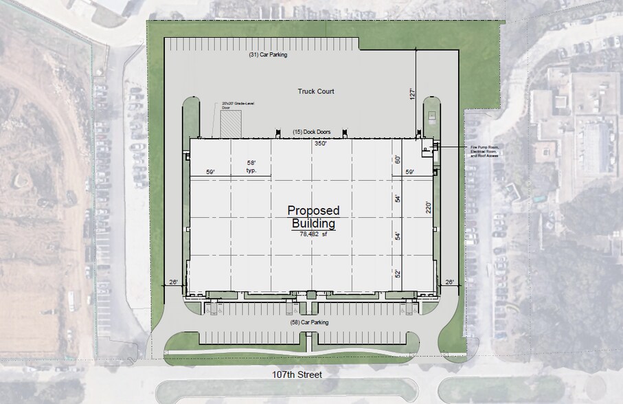 1145 107th St., Arlington, TX à louer - Plan de site - Image 3 de 6