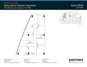5120 Woodway Dr, Houston, TX à louer Plan de site- Image 1 de 1