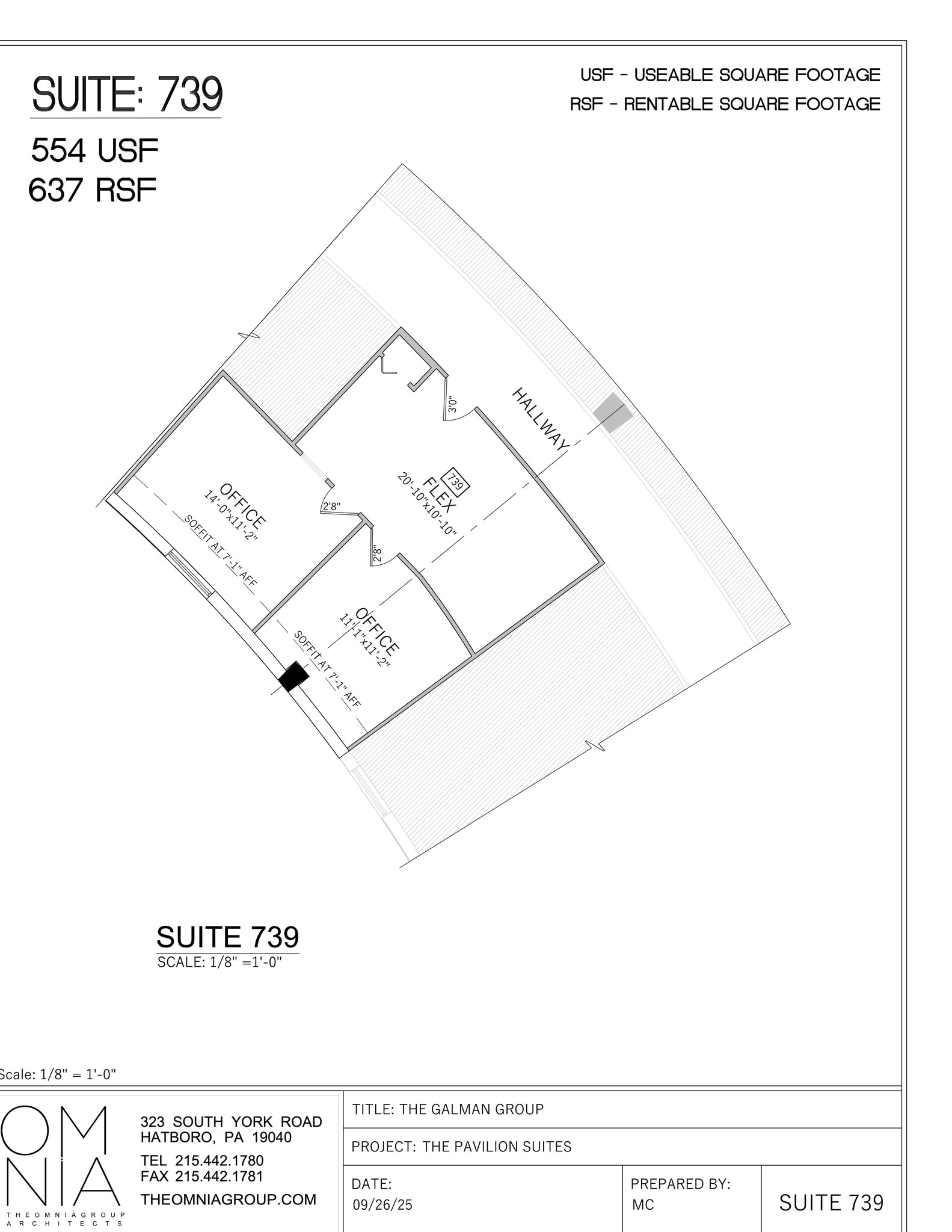 261 Old York Rd, Jenkintown, PA à louer Plan d’étage- Image 1 de 1
