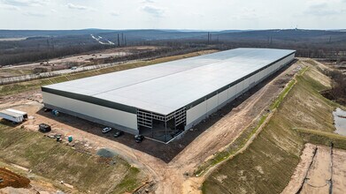 Route 424 and I-81, Hazle Township, PA - Aerial  map view - Image1