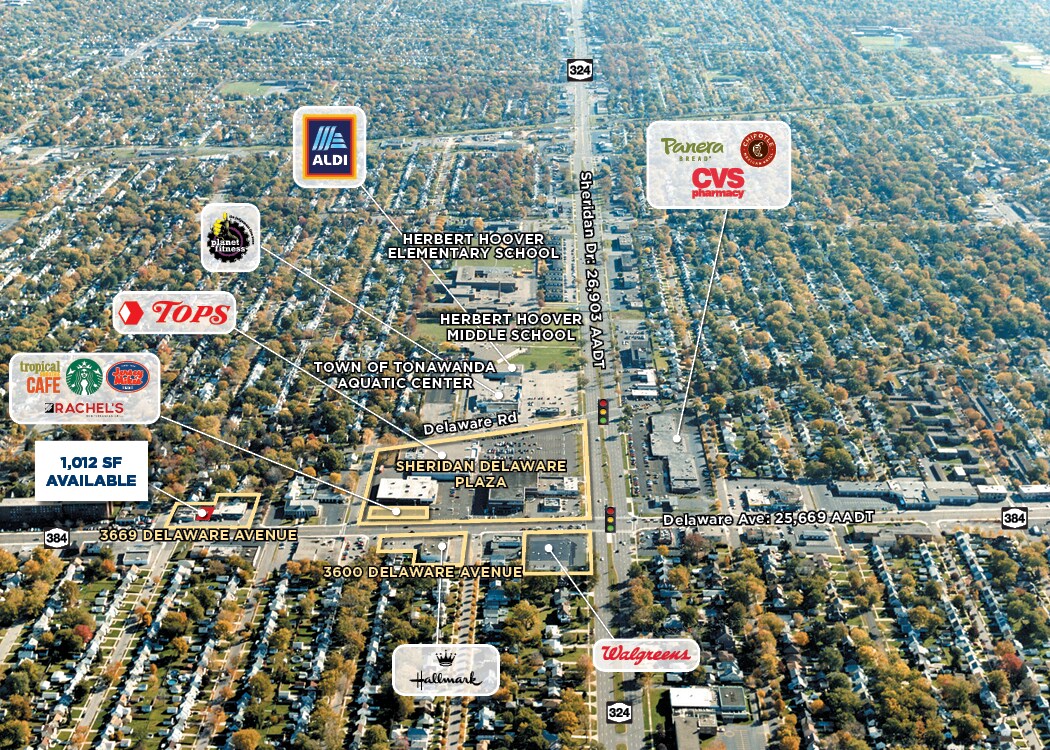 3669-3679 Delaware Ave, Tonawanda, NY à louer Photo du bâtiment- Image 1 de 1