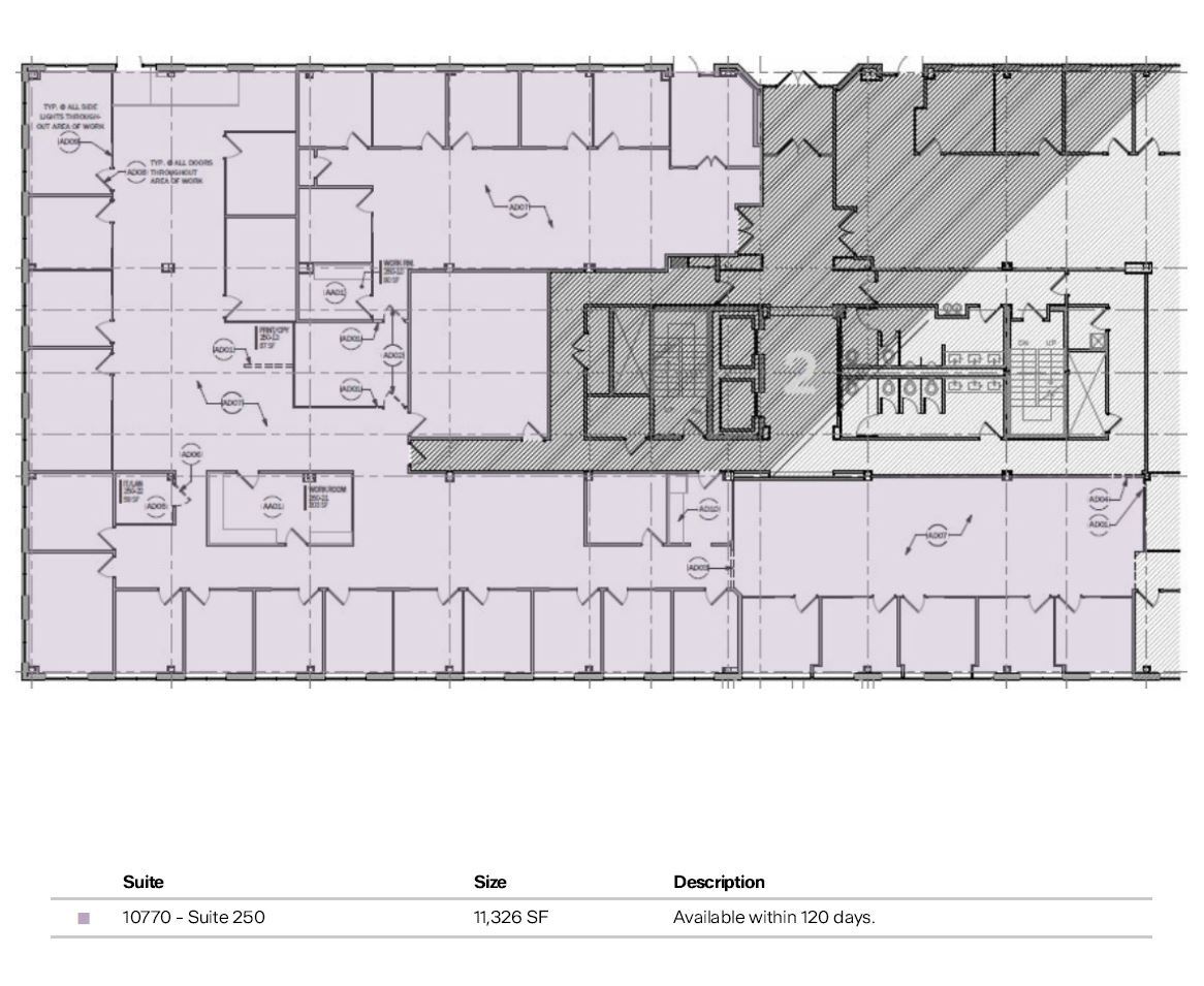 10720 Columbia Pike, Silver Spring, MD for lease Floor Plan- Image 1 of 1