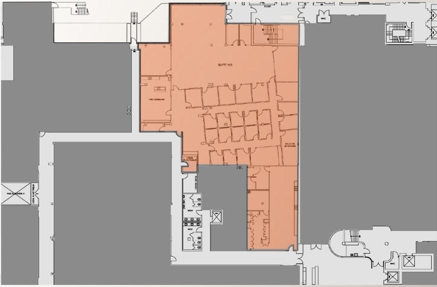 405 Av Ogilvy, Montréal, QC à louer Plan d’étage- Image 1 de 7