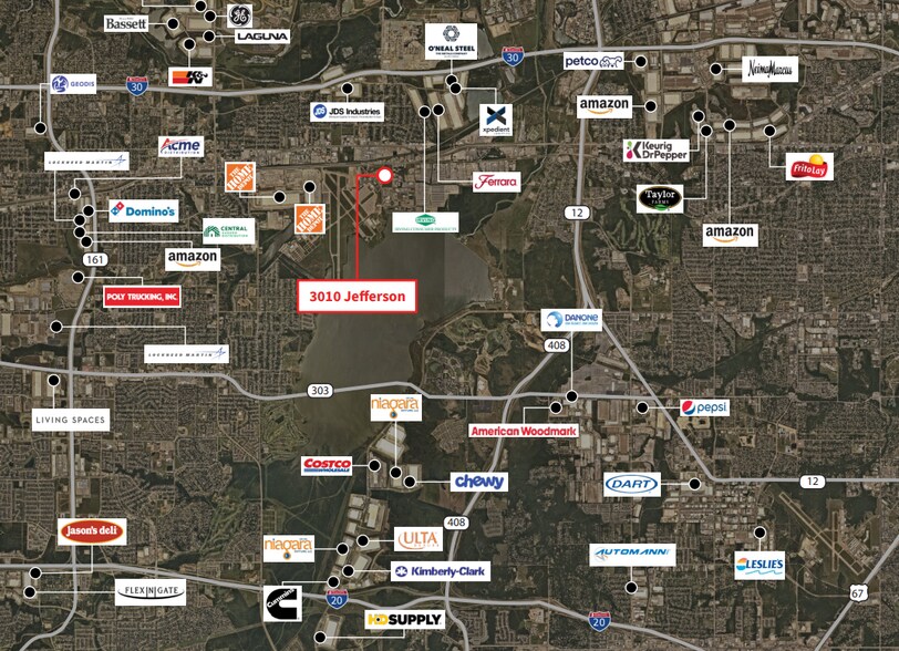 480 Camden Rd, Grand Prairie, TX à louer - Aérien - Image 2 de 3