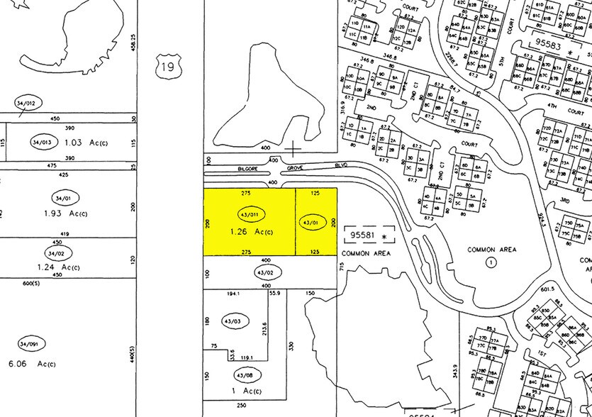 31581 Us Highway 19 N, Palm Harbor, FL à vendre - Plan cadastral - Image 3 de 3