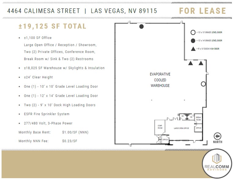 4464 Calimesa St, Las Vegas, NV à louer - Photo du bâtiment - Image 3 de 9