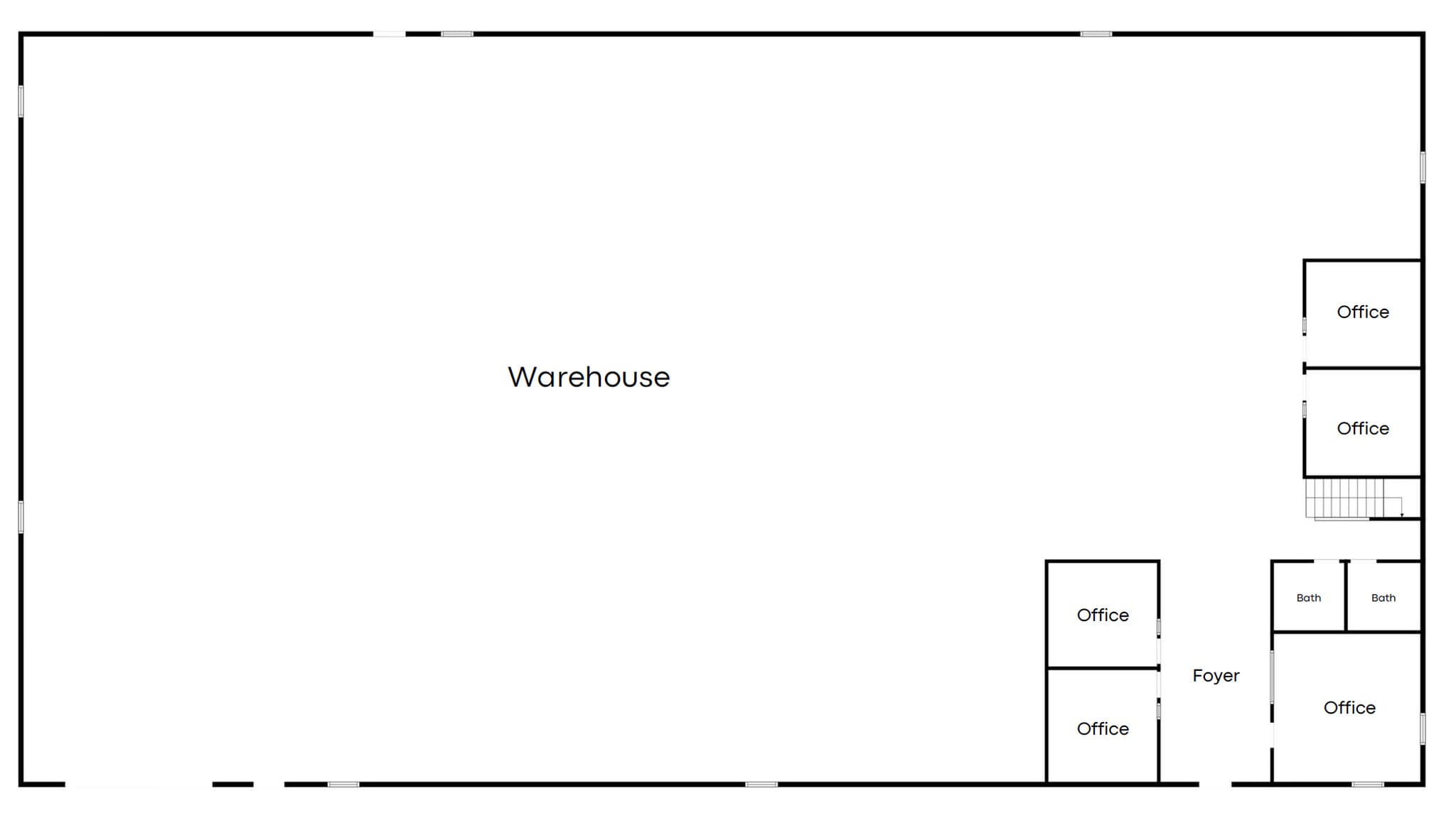 4119-4129 N 14th Ave, Fargo, ND for lease Floor Plan- Image 1 of 1