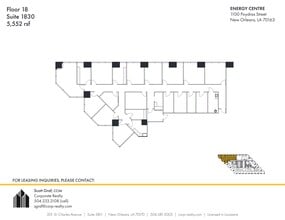 1100 Poydras St, New Orleans, LA for lease Site Plan- Image 1 of 1
