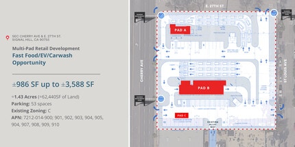 SEC Cherry Ave & E. 27th St., Signal Hill, CA for lease Interior Photo- Image 1 of 1