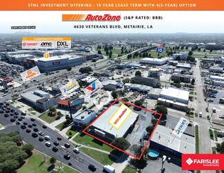 Plus de détails pour 4630 Veterans Memorial Blvd, Metairie, LA - Commerce de détail à vendre