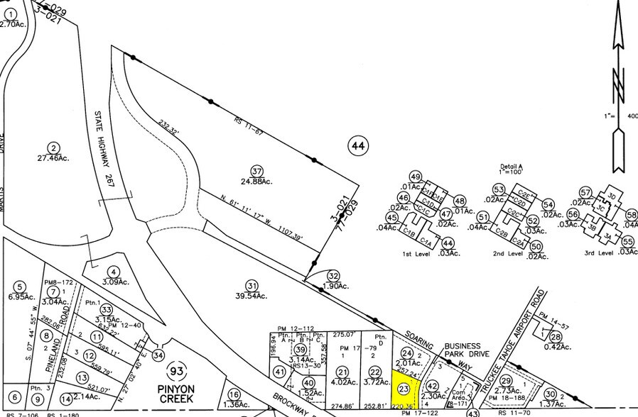 12177 Business Park Dr, Truckee, CA for lease - Plat Map - Image 2 of 10