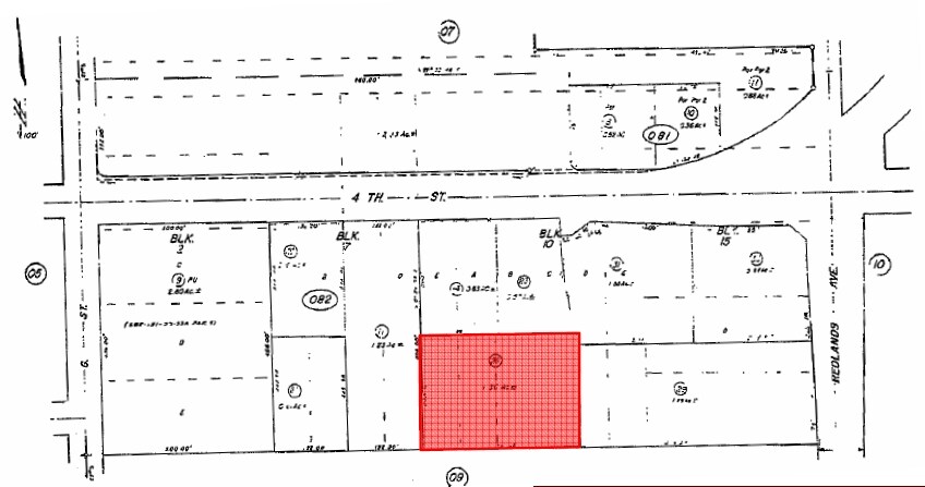 4th St, Perris, CA à vendre - Plan cadastral - Image 2 de 3