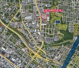 1903 Chamberlayne Ave, Richmond, VA - AERIAL map view